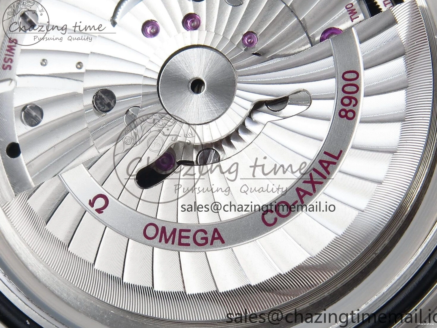 0224 Neat Seamaster Planet Ocean 600M 43.5mm SS SCF 1:1 Best Edition Blue Dial on SS Bracelet A8900 Super Clone 7684